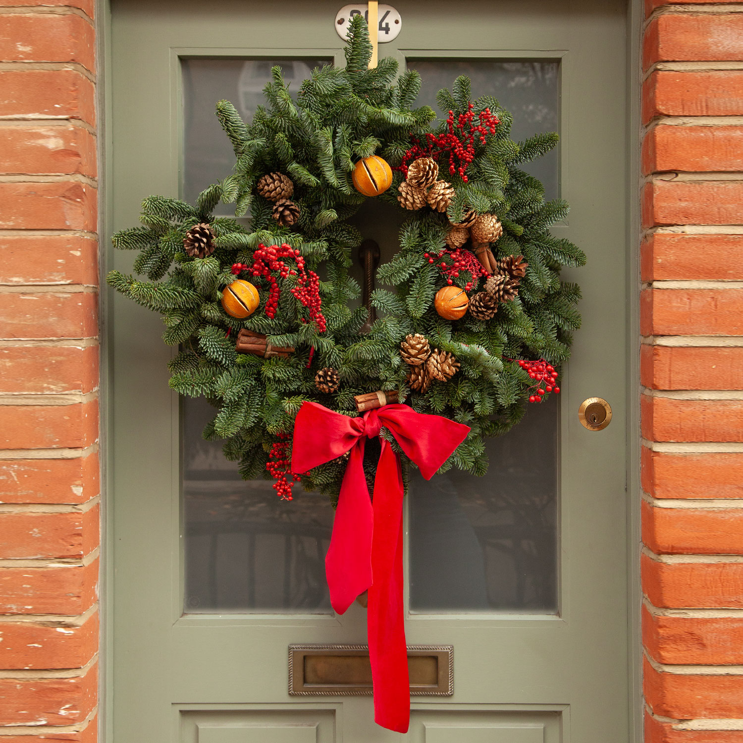 Freddie's Fresh Christmas Wreath