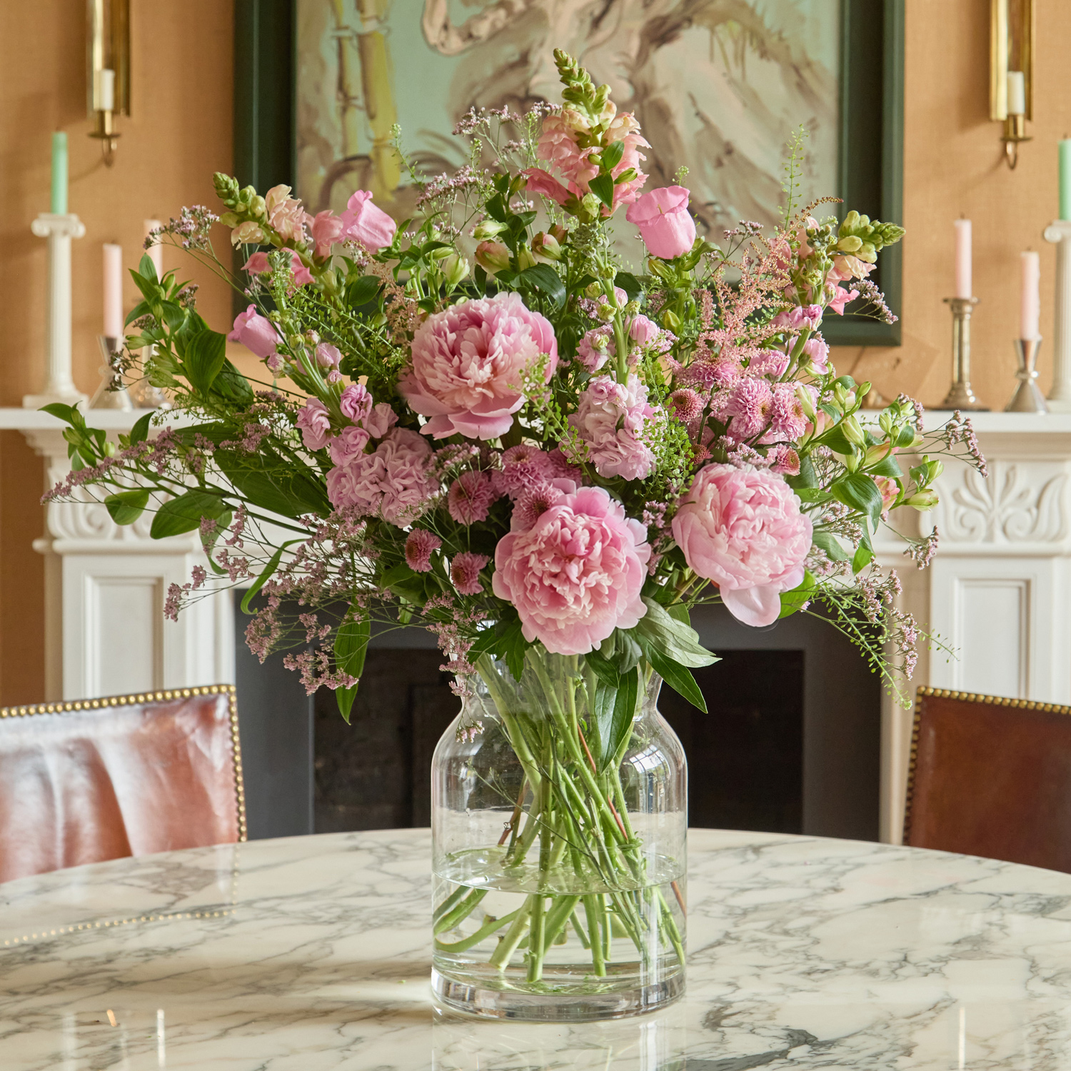 Painterly Pink