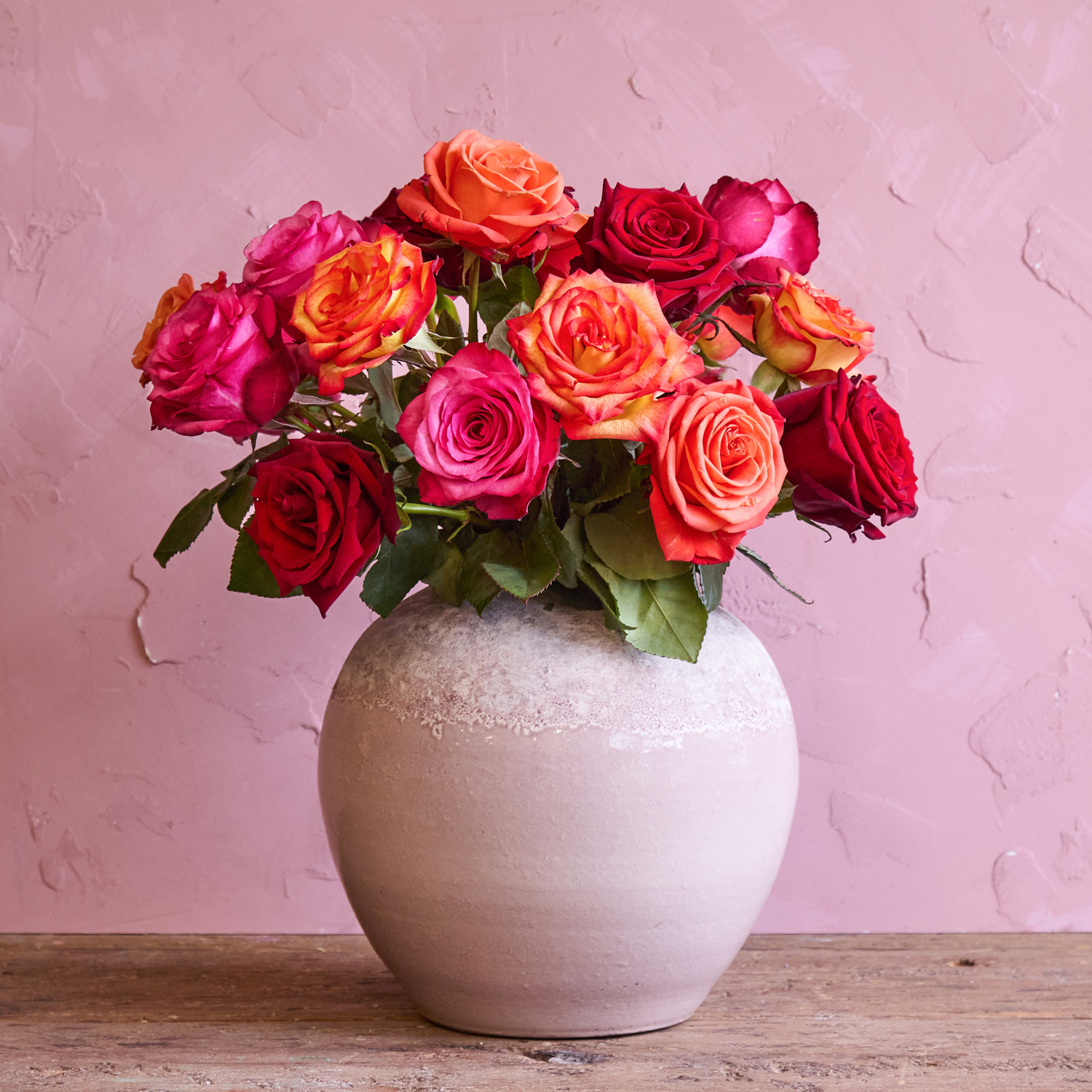 Thank You Flower bouquet with roses | Send flowers online | Velvet Dusk Roses | size: classic, photo 2