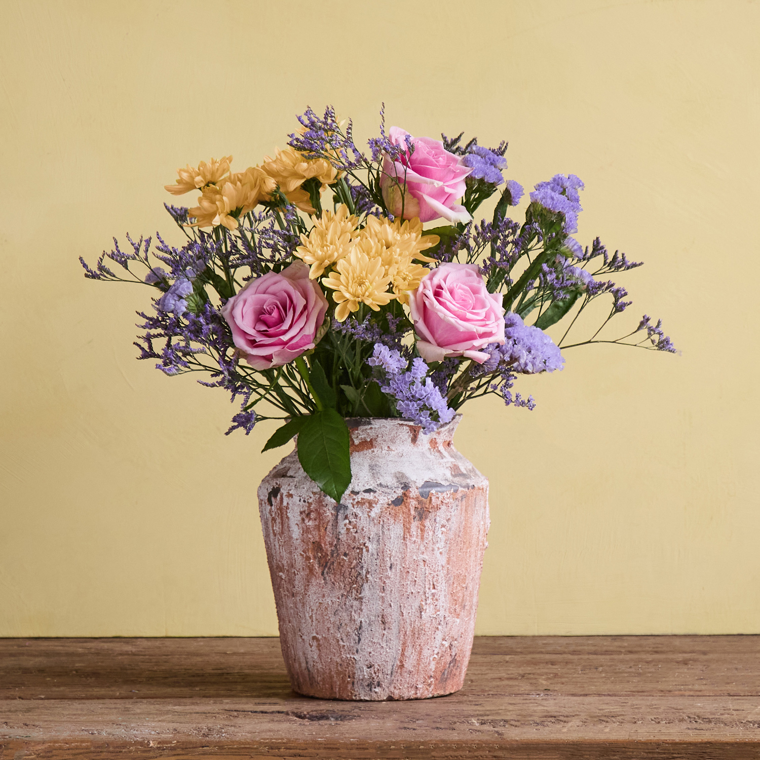 Birthday Flower bouquet with roses & chrysanthemums | Send flowers online | Woodland Walk | size: letterbox, photo 2