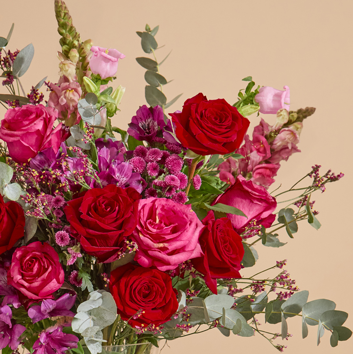 Pink and red roses Valentine's Flower bouquet | Send flowers online | New Romance | Special edition, photo 3